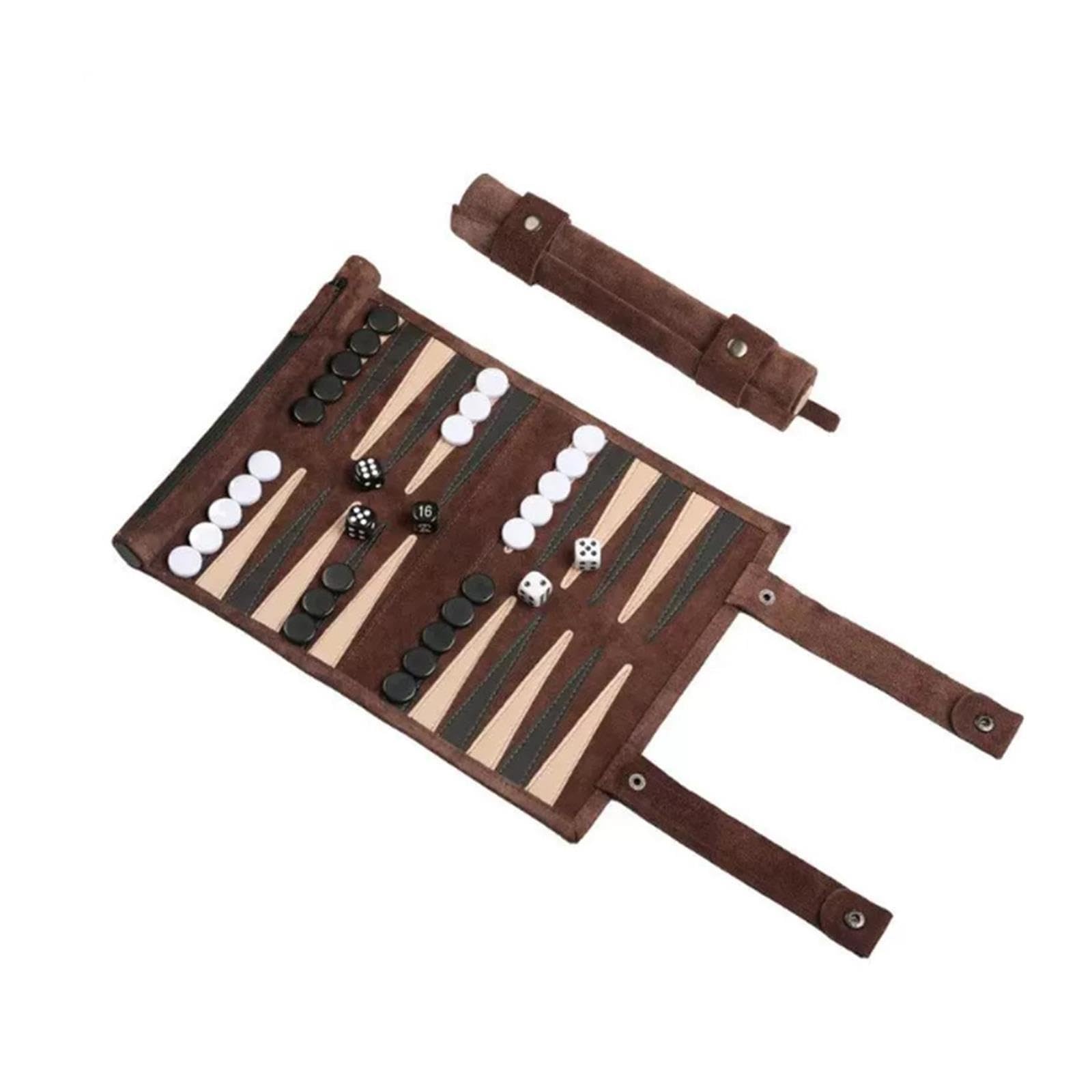 Jeux d'échecs en Cuir Enroulable