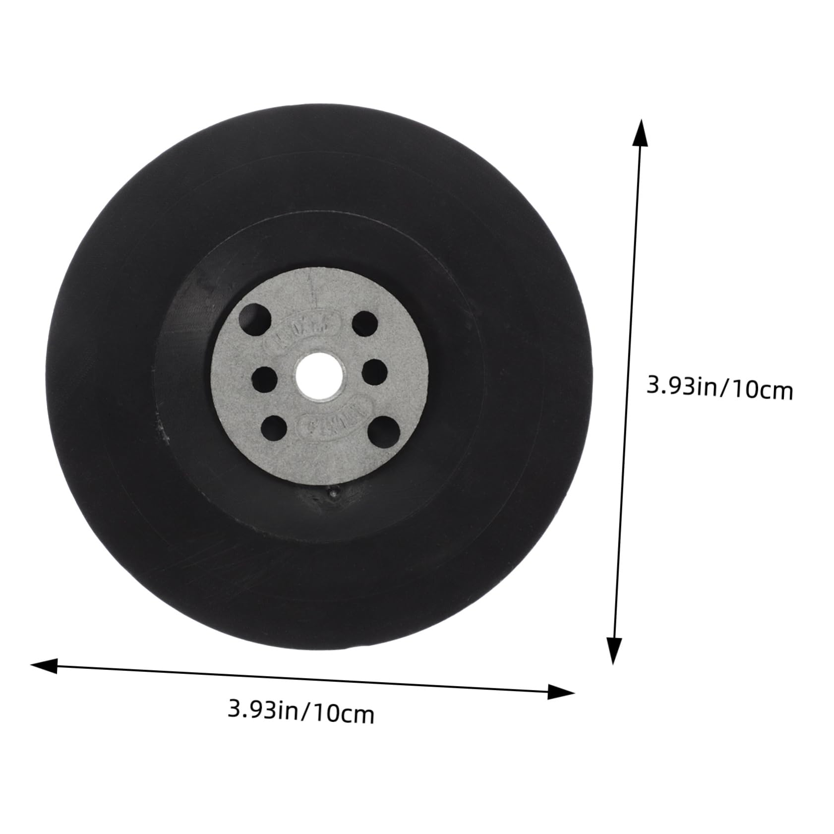 Cabilock Angle Grinder Tray Sanding Disc Backing Pad for Fine Grit Sandpaper 4 Inches Pp Aluminum Alloy Easy Install