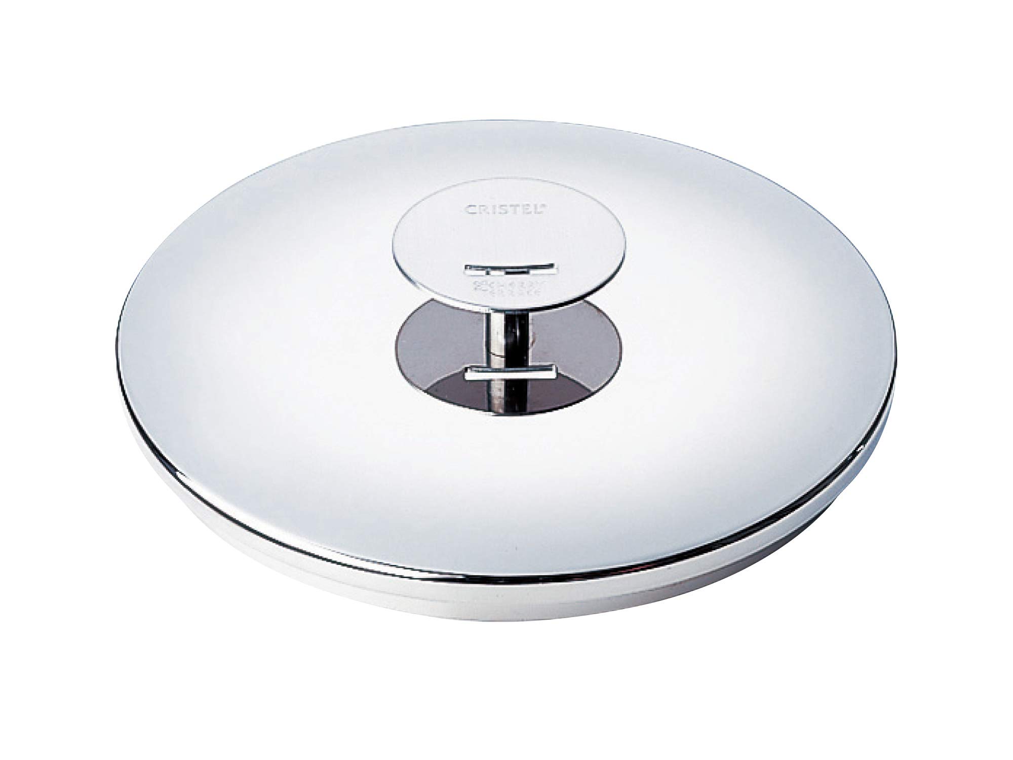 20cm クリステル CRISTEL ステンレス 蓋 CRISTEL クリステル 鍋用 蓋 20cm フラットガラス製ふた