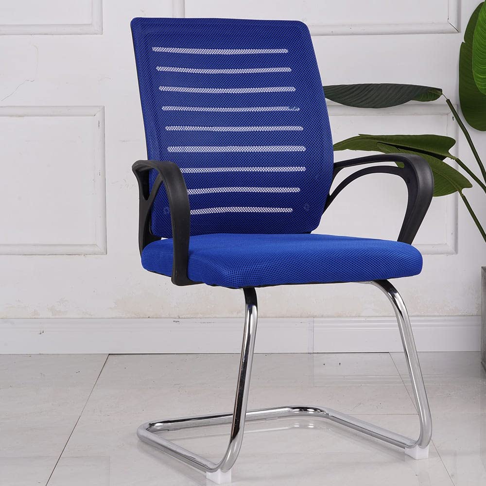 Danube Home Marvel Office Chair I Visitor Ergonomic Gaming Chair I Modern  Home Desk Computer Chair I Fixed Mesh Office Chair I Fixed Lumbar Executive