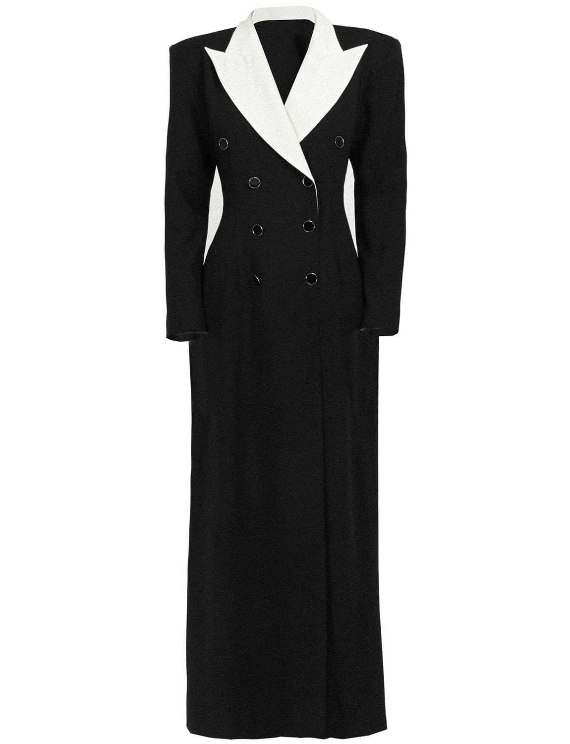 Womens Suit Blazer Peak Lapel Double Breasted Buttons for Wedding Formal