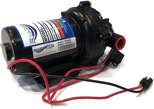 Miniatura 5 de The ROP Shop | Bomba de diafragma w/puertos NPT y arnés de cableado para Valley Industries 33-103233-CSK