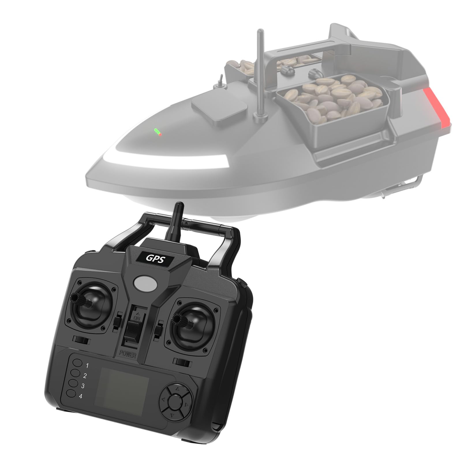 Mando a distancia para barco de cebo de pesca GPS V020
