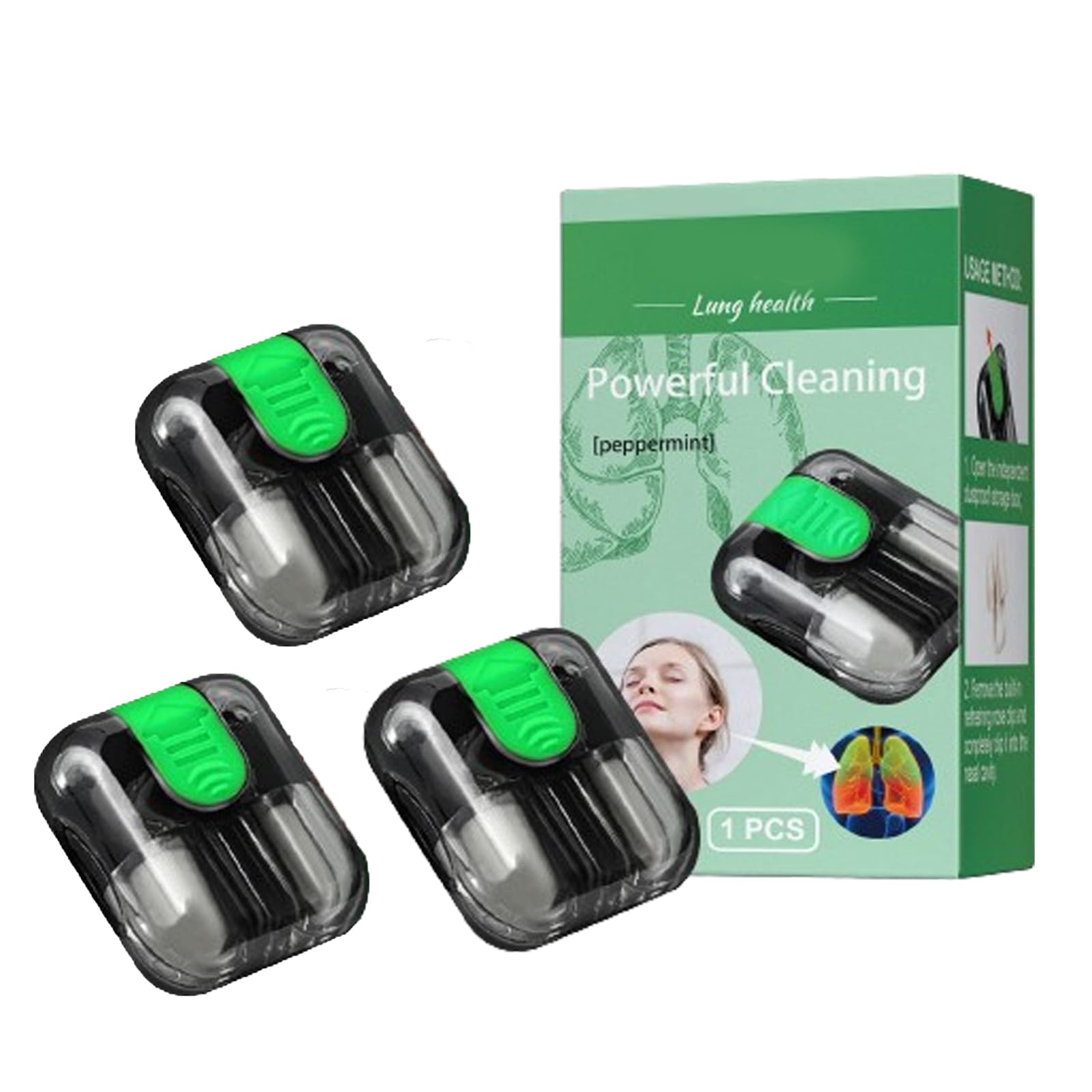 Breathepure Respiratory Cleansing Herbal Nasal Device 20ml (3PCS)