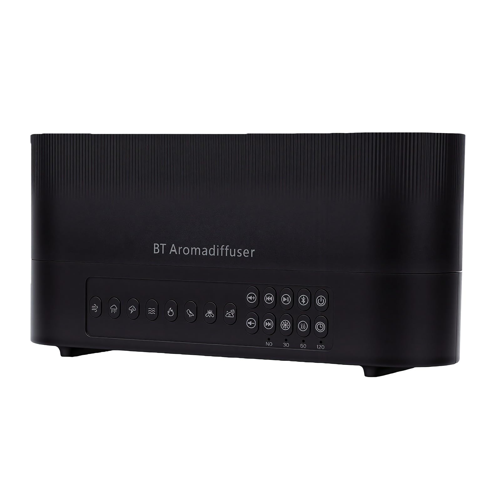 Umidificatore con Diffusore di Olio con Altoparlante, 260 Ml | Rumore bianco e luce notturna, timer intelligente, spegnimento automatico, nebbia fredda silenziosa, alimentazione USB