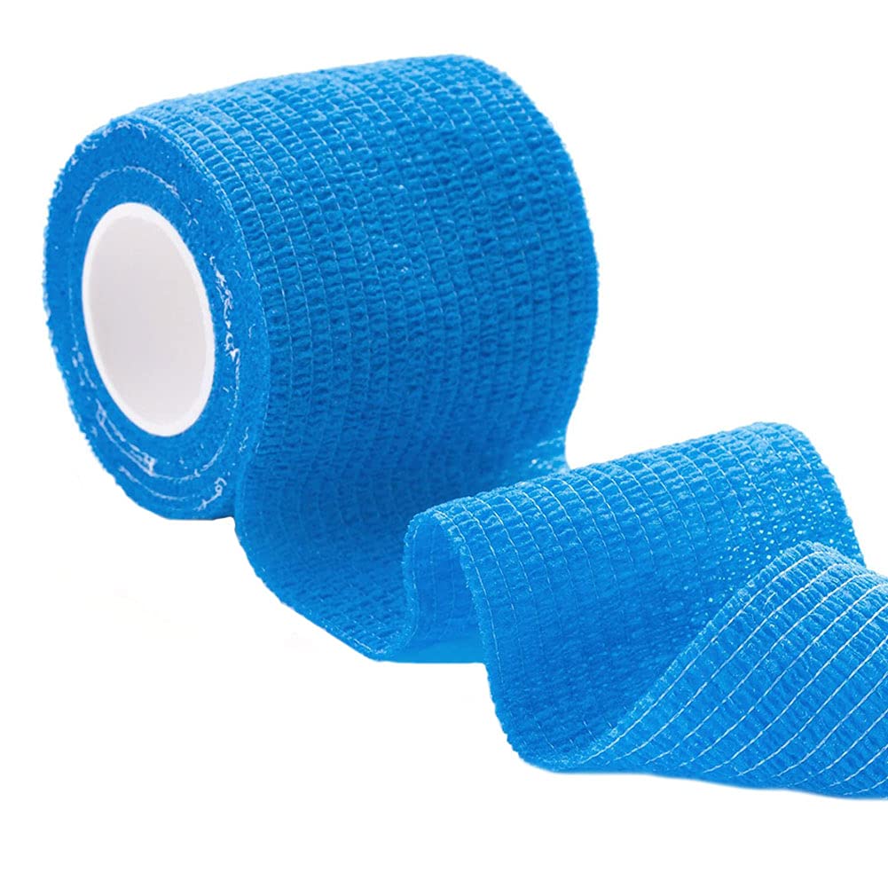 Nastro adesivo, nastro sigillante, bende coesive autoadesive Nastro avvolgente sportivo Nastro atletico traspirante Elastico sportivo Polso Distorsioni alla caviglia Gonfiore Vet Wrap 24 pezzi