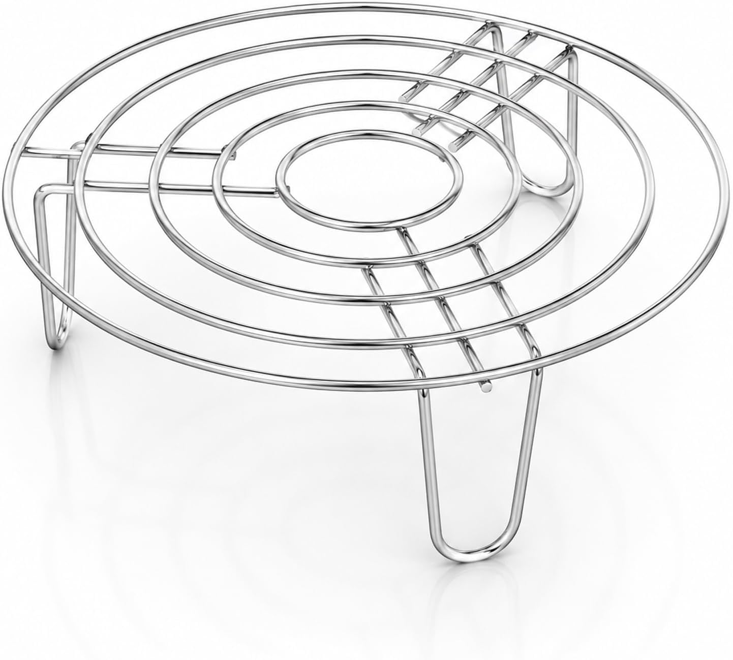 Steam Rack for Pot Stainless Steel Round Steamer Cooling Rack Trivet