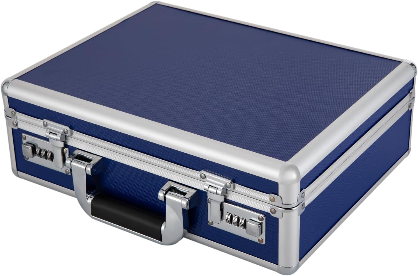18 Slot Watch Box, Watch Display Organizer with Coded Locks, Aluminum Jewelry Case Watch Case for Men, Silk Floss Liner, for Man and Women, Ideal for Watches, Rings and Jewelry