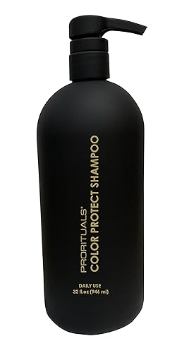 Miniatura 4 de Prorituals Color Protect Shampoo - Champú de limpieza suave para cabello tratado con color
