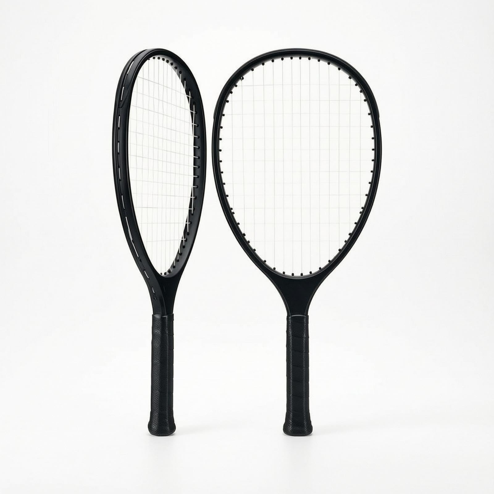 Carbon Composite Pickleball Racket Competitive Pickleball Racket with Wrapped Grip-Piece Paddle for Beginners, Outdoor Courts, Training Periods Black-picture-18