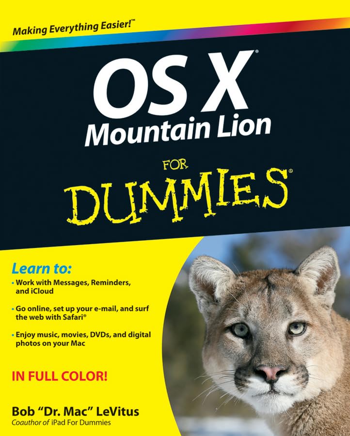 OS X Mountain Lion for Dummies
