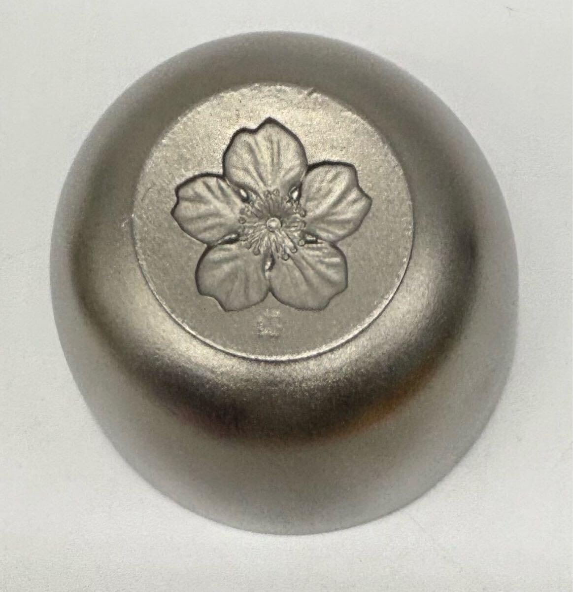 薩摩彫金錫ぐい呑み２客セット