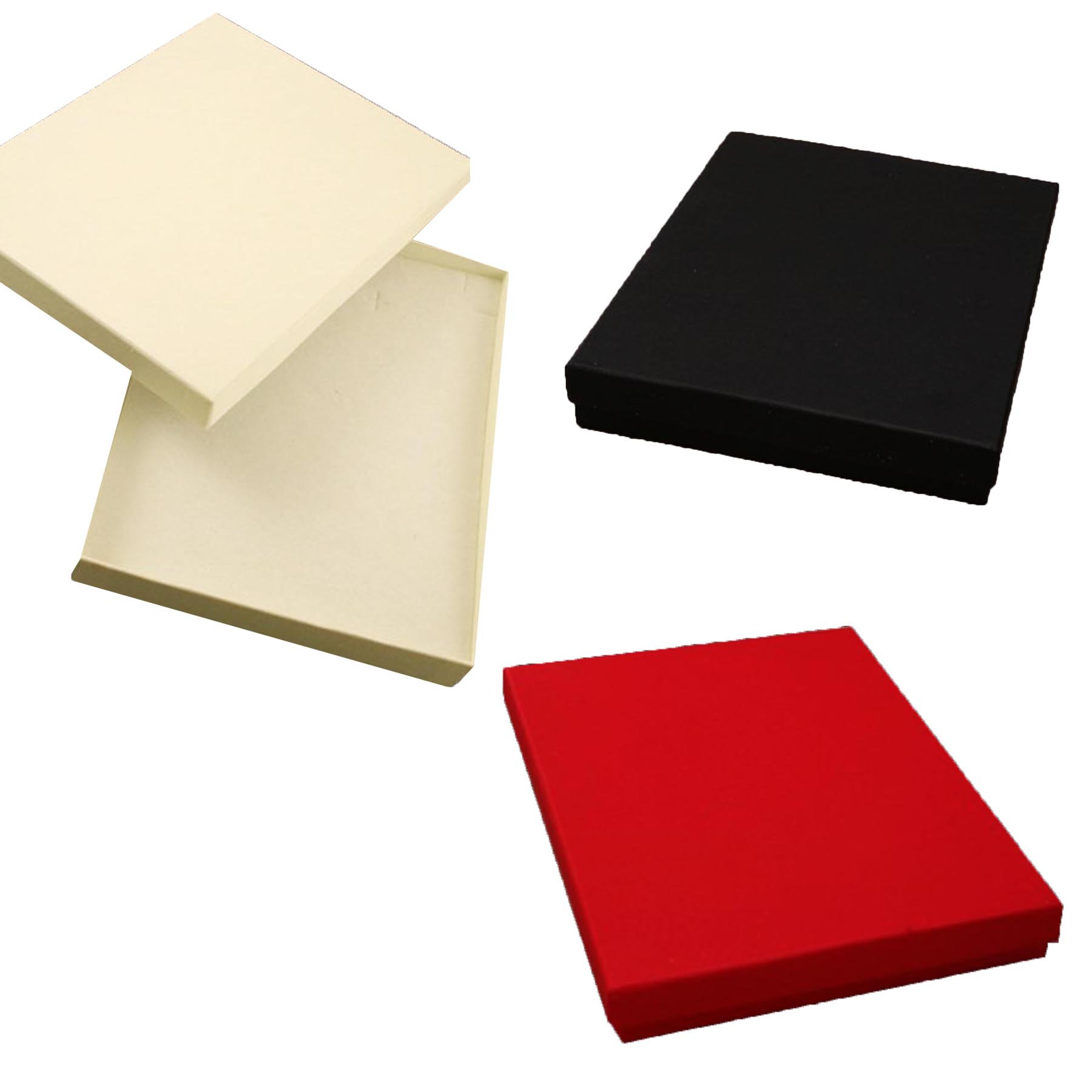 Widdle Gifts Ltd Red 18cm x 14cm Jewellery Gift Box - Necklace Bracelets Pendant Ear Ring Sets