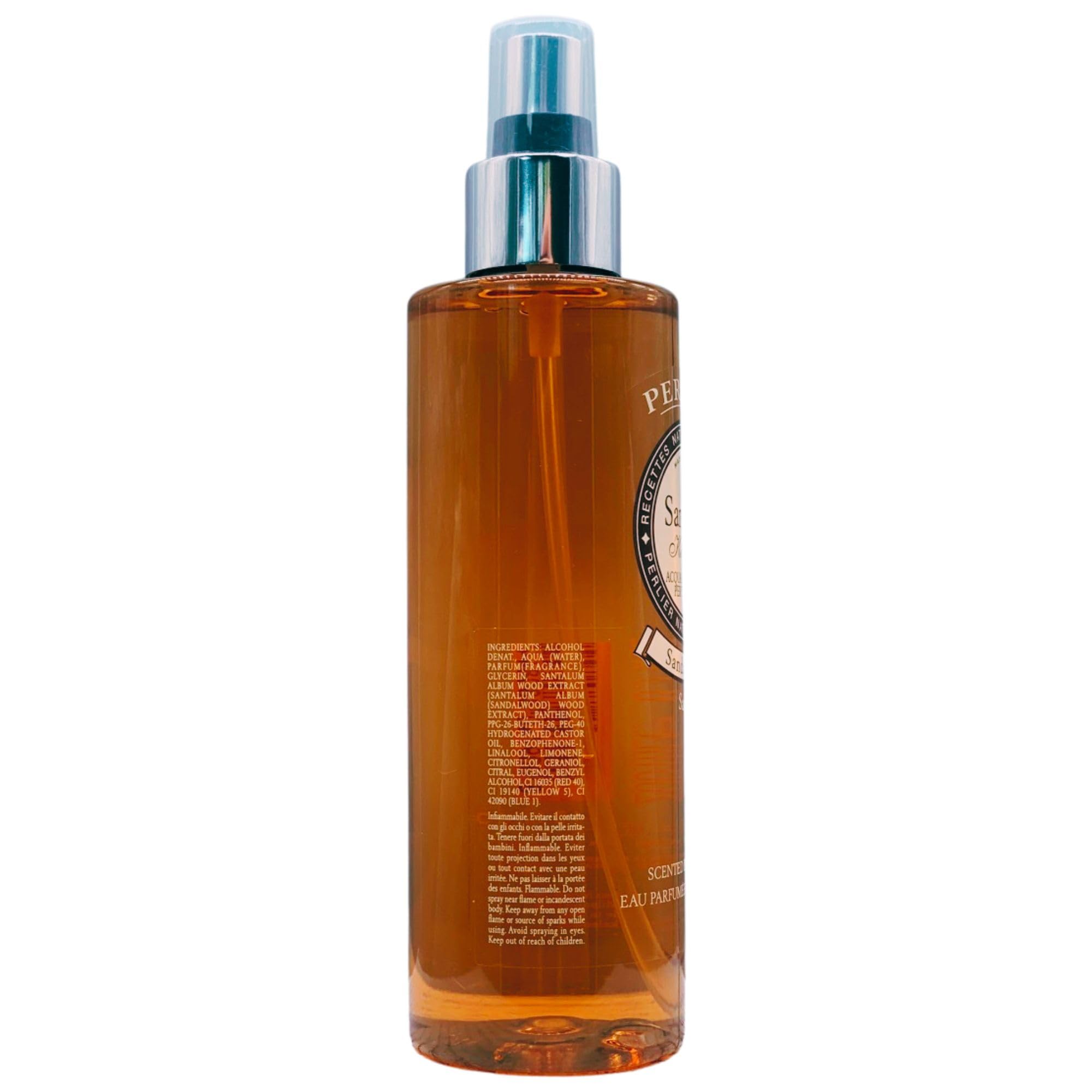 Acqua Profumata Per Il Corpo SANDALO Del KASHMIR, Offre Un'Esperienza Sensoriale Avvolgente e Raffinata. Fragranza Delicata e Sofisticata, Perfetta Per Chi Cerca Un Tocco Di Lusso 200ml (2 Unità)
