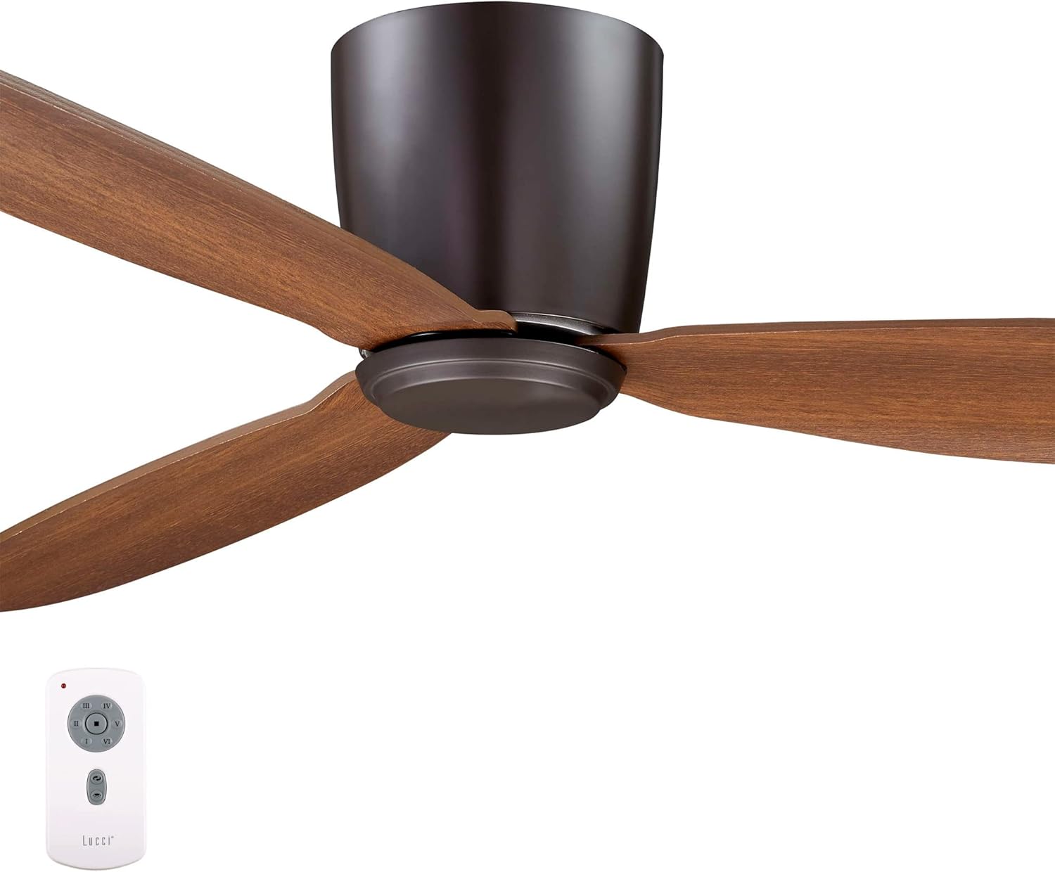 LUCCI AIR Ceiling Fan, Metal, 35 W, Orb Home