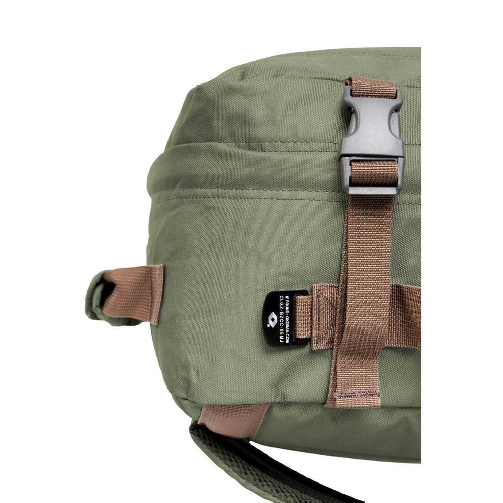 Cabinzero Zaino classico unisex 28l Zaino, Kaki georgiano, 29,5x39x20