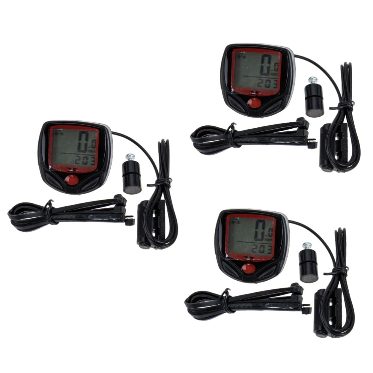 Toyvian Velocímetro para Bicicleta Ordenador Accesorios para Bicicleta Acuática Odómetro para Bicicleta Velocímetro De Montaña Velocímetro para Bicicleta Velocímetro Portátil para