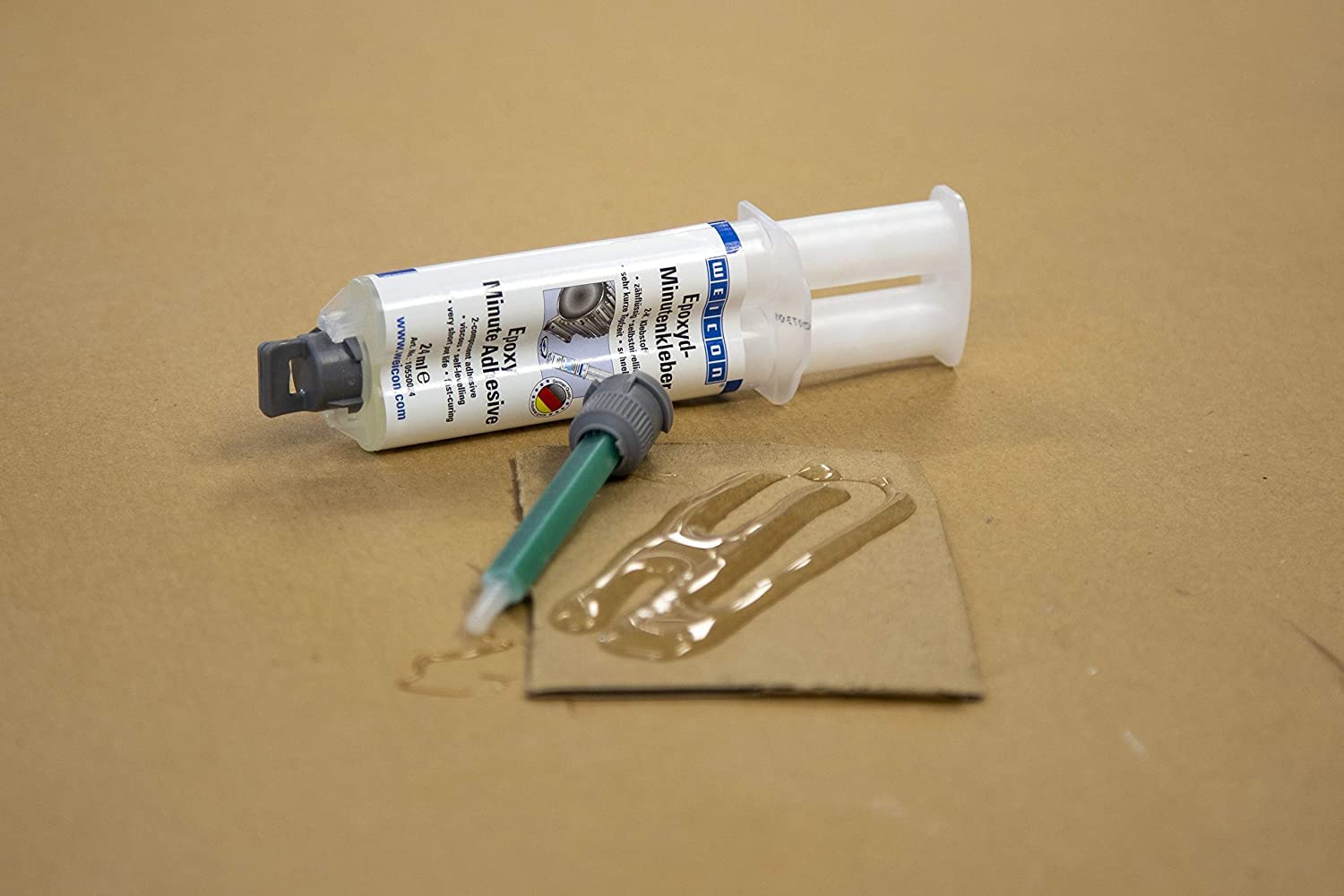 WEICON Set Resina Epoxi Rápida con boquilla mezcladora | 24 ml | Jeringa  doble con Adhesivo epoxi de 2 componentes : Amazon.es: Bricolaje y  herramientas