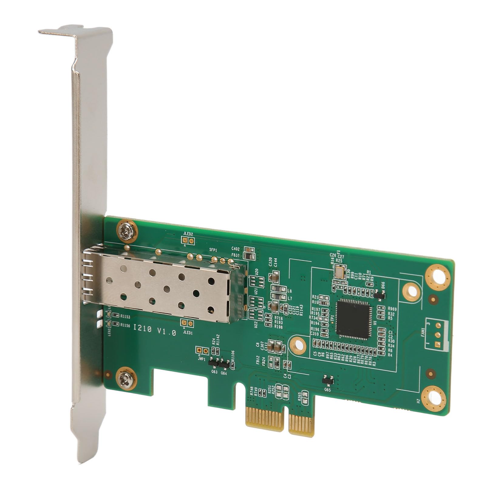 Karta Sieciowa PCIe, Wysokowydajny Chipset I210, możliwość Pełnego Dupleksu do Uniwersalnego Użytku na Komputerze Stacjonarnym, 1 X Jednostka