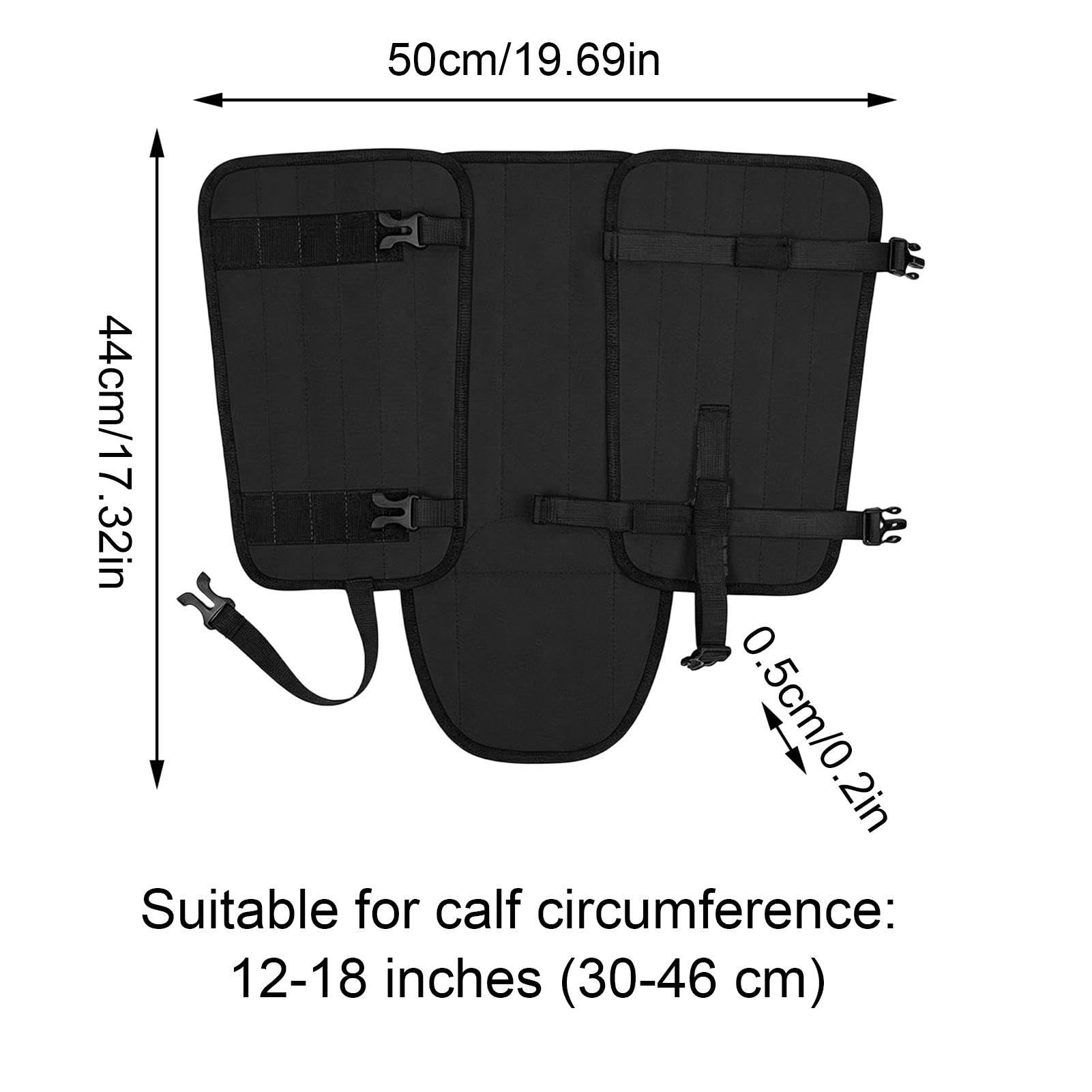 Polainas Anticulebra,2 Piezas de Escudo Antimordeduras para Exterior | Polainas para Running en Senderos,para Senderismo Pesca Escalada Running Camping Trabajo Jardín Campo