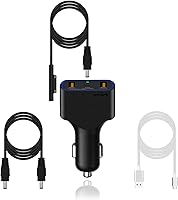 Vista 1 de BatPower CCS2 - Cargador de coche para computadora portátil de alta potencia, 120 W, compatible con Microsoft Surface Book Laptop 4 3 2 1 Surface