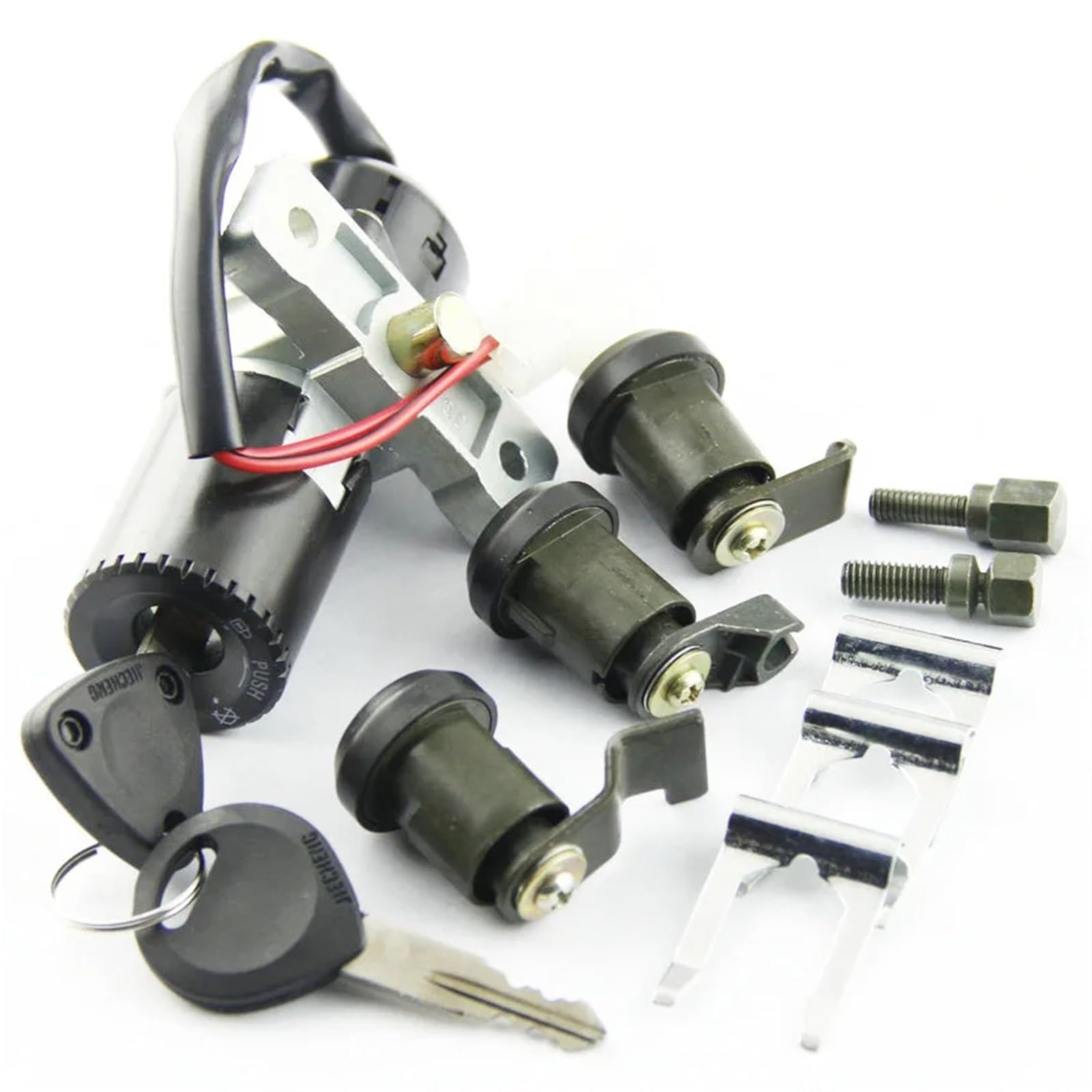 Blocchetto Accensione Moto Per Peugeot SV 250 2001 OEM:755056 Moto Kit Interruttore Accensione Moto Assemblaggio Tappo Serbatoio Carburante Coperchio Serbatoio Con 2 Chiavi Interruttore Accensione