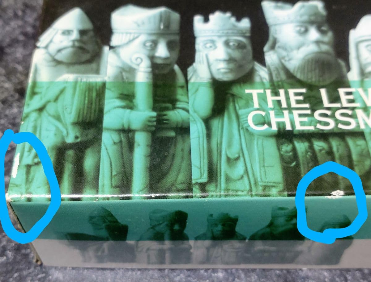 Amazon.co.jp: 大英博物館 ルイス島のチェス駒 5個セット 海洋堂