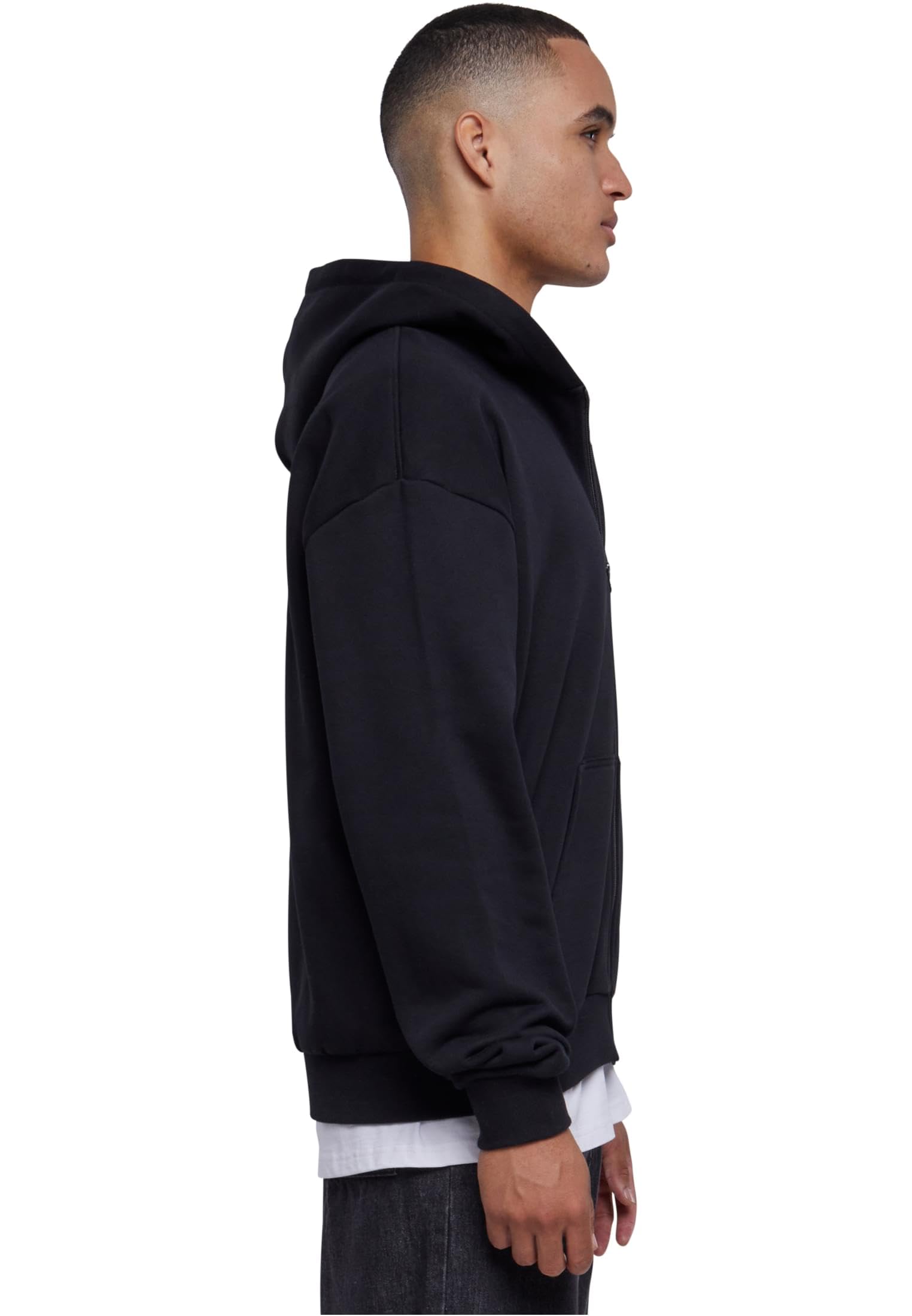 Mister tee Mt2477-vive La Liberte Heavy Oversize Zip Hoody Sudadera con Capucha Hombre