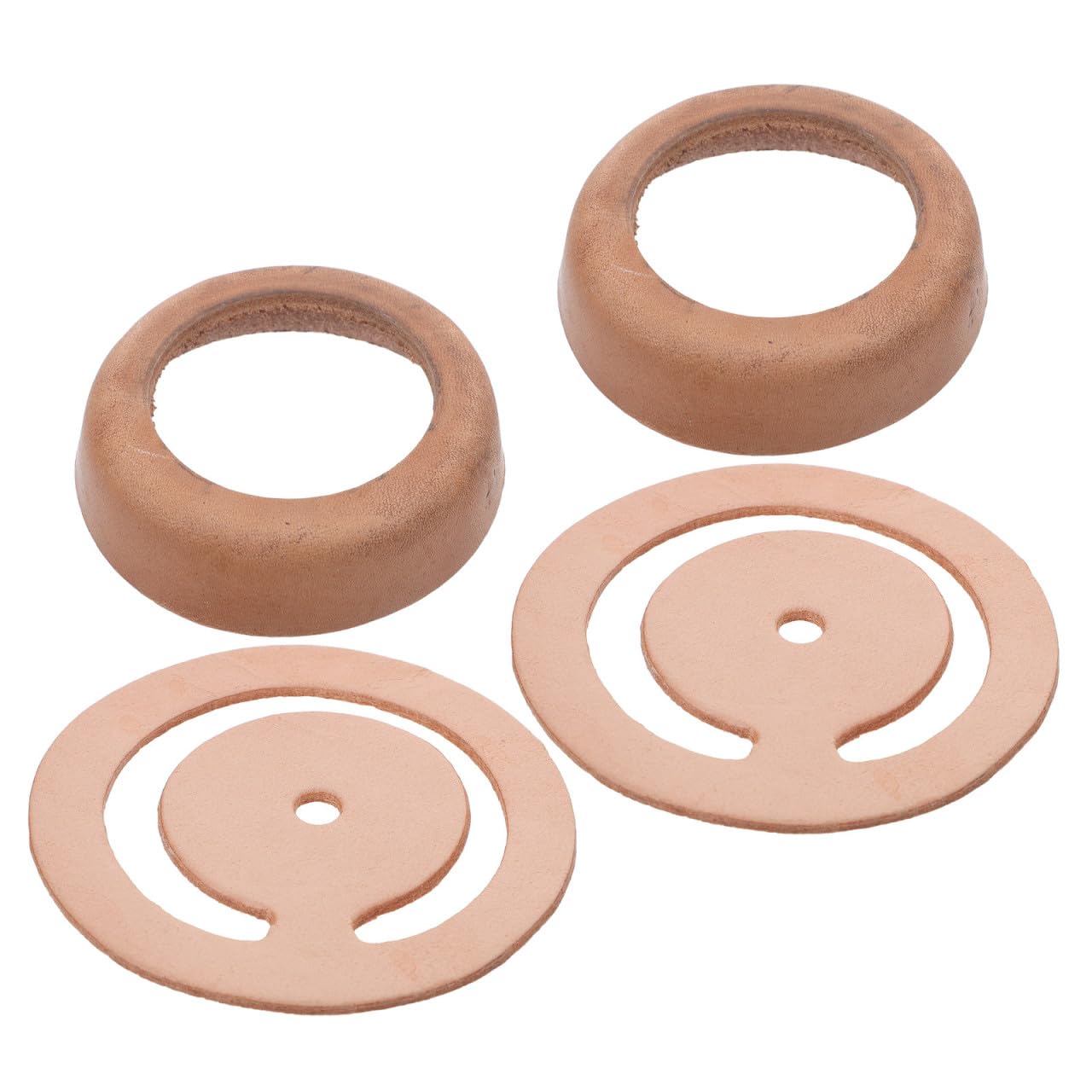 Tapones de cuero para bomba manual de agua: juego de 4 piezas SHINEOFI