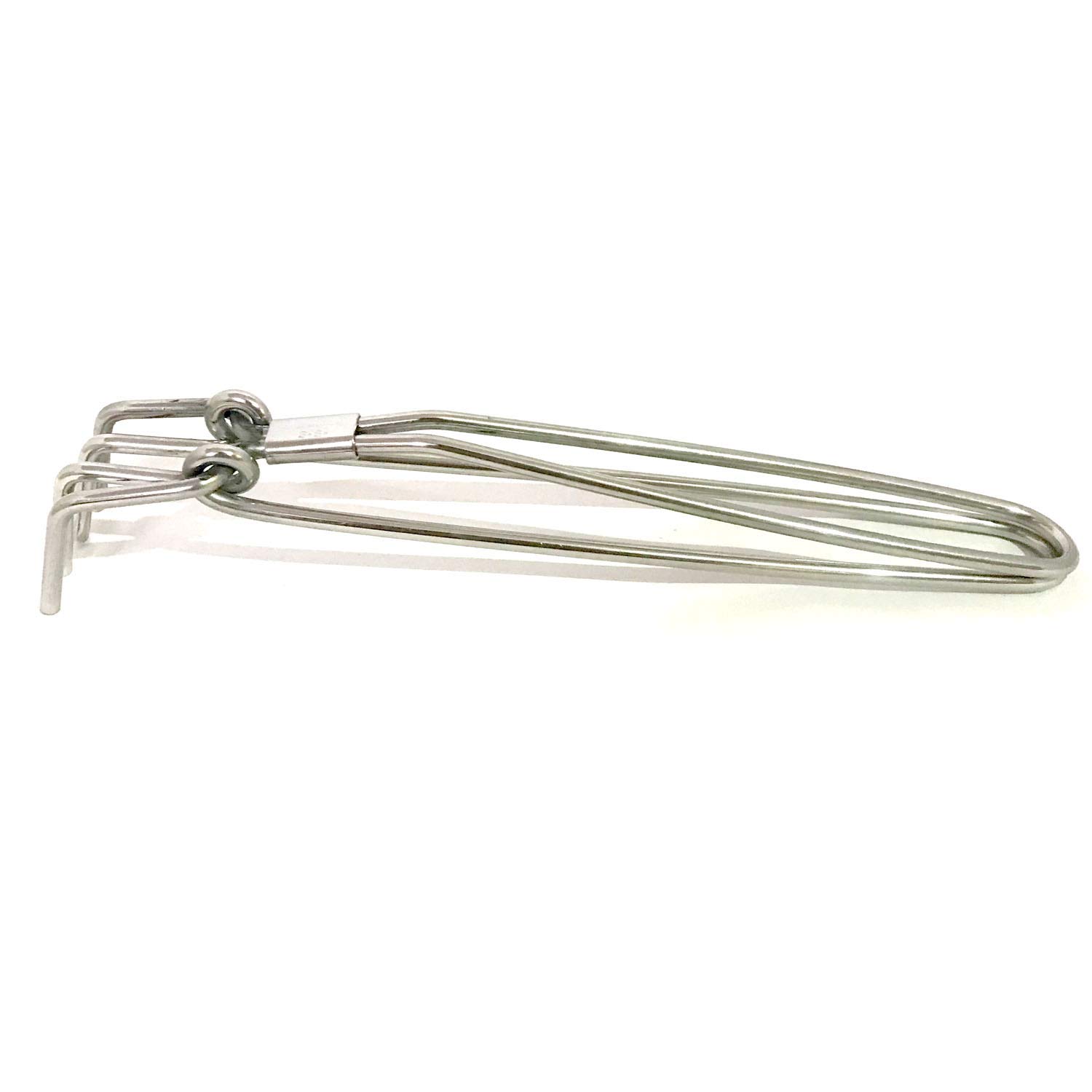 Stainless Steel Pakkad Wire Tong Plain Utility Pakkad Premium Quality Home Kitchen Stainless Steel Doctor Pakkad Hot Pan Gripper Sandsi Smart Kitchen Pincer