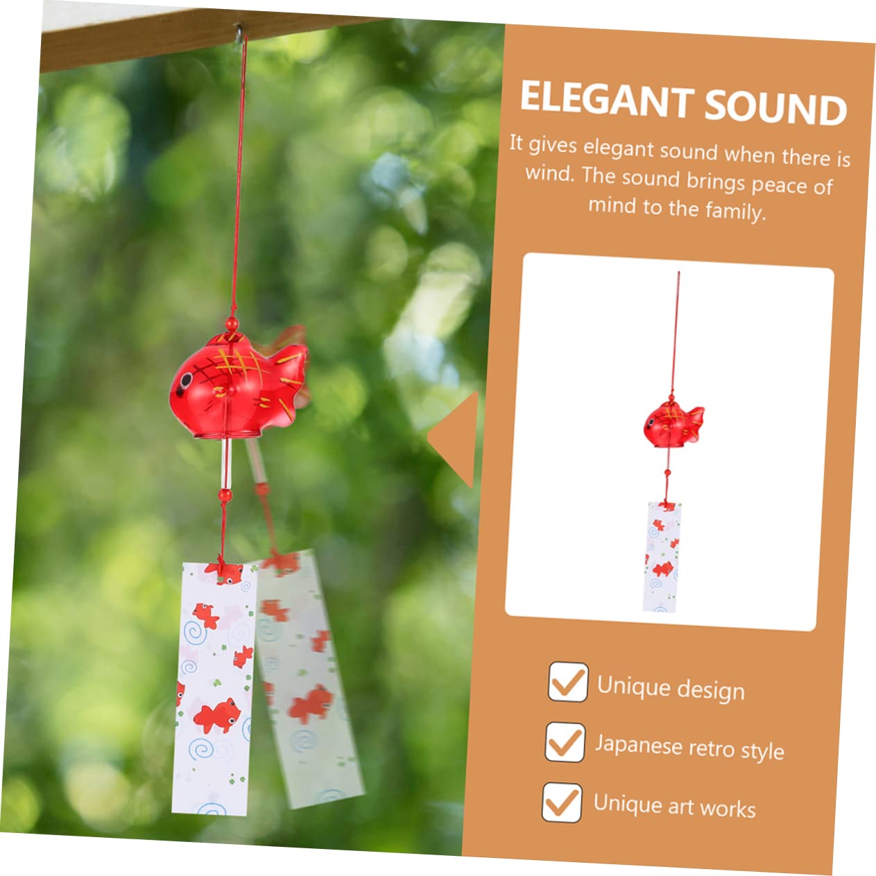 Campana De Viento Decorativa Para Jardín, 360° | Cuotas Sin Interés