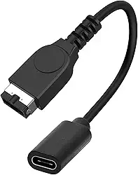 Cabo de carregamento USB-C para Gameboy Advance SP, adaptador USB tipo C para consoles Nintendo DS e Game Boy Advance GBA SP