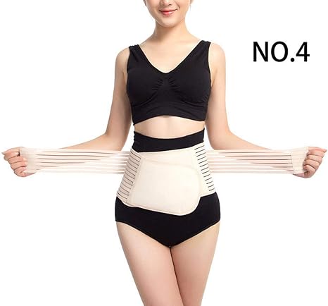 Postpartum Belly Band Recovery Belt Invisible Tummy Wrap Corset Body Shaper Wrap Weight Loss Girdle At Amazon Women S Clothing Store