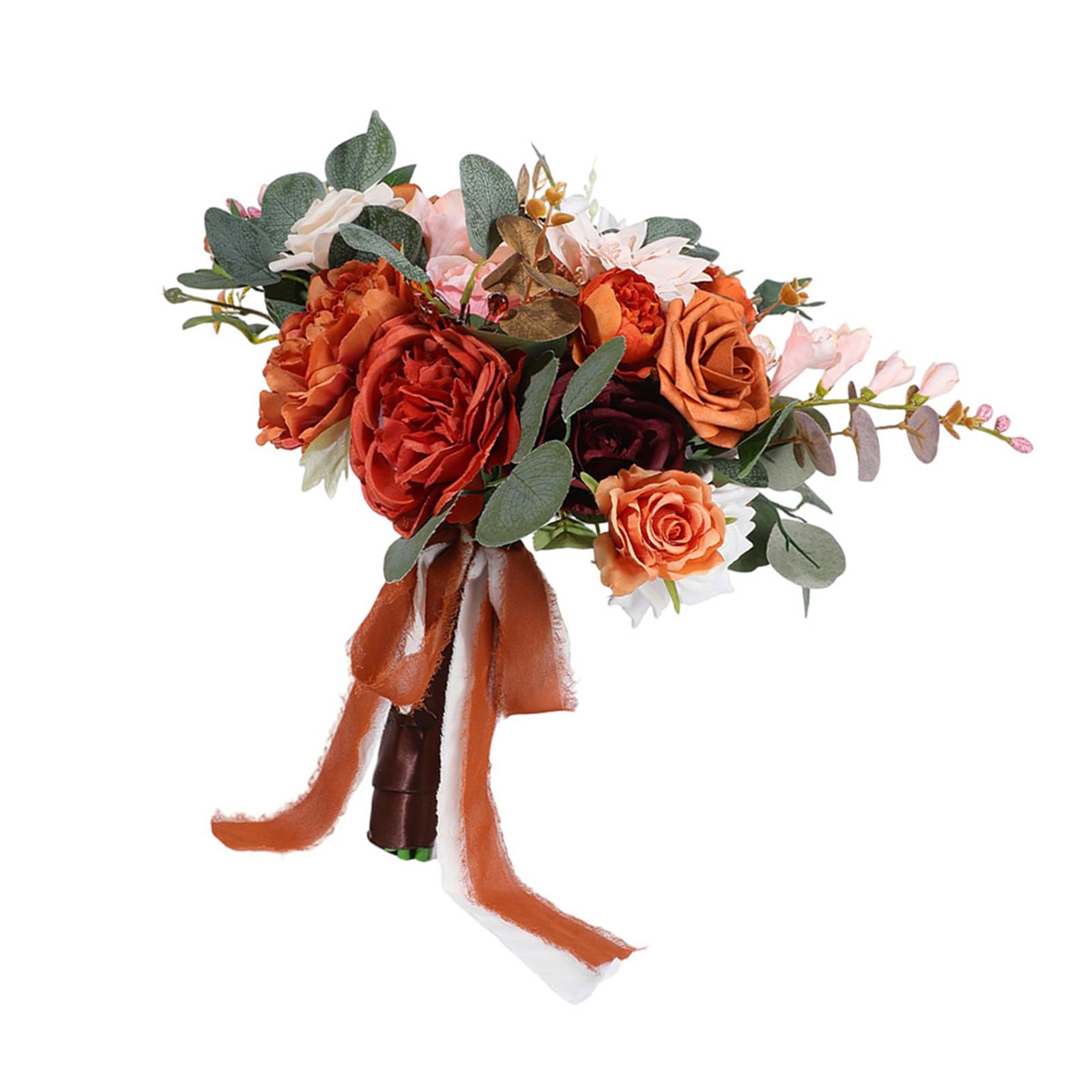 Roses artificielles en soie pour une décoration de table de mariage bohème chic