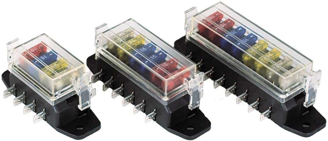 HELLA H84960111 8-Way Lateral Single Fuse Box : Automotive