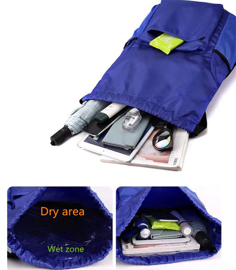 Geboldil Drawstring Bag Sports Fitness Bag Personalized Waterproof Shopping Casual Backpack3