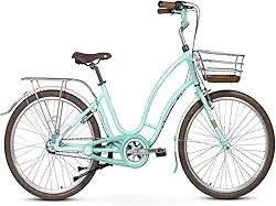 Nathor Bicicleta Aro 26 3v Antonella Verde Aqua