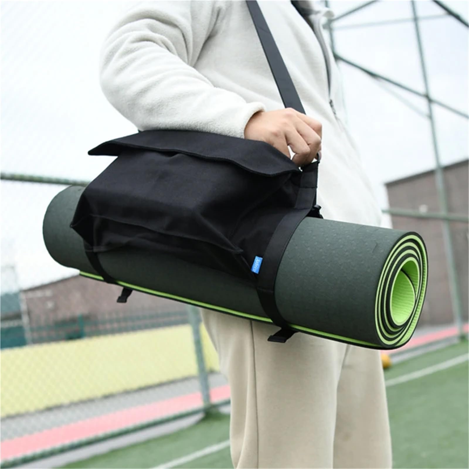 Torba na matę do jogi, Compact Foldable Storage Case for Pilates Fitness Travel
