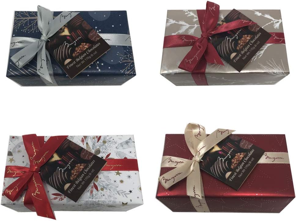 Bruyerre Finest Belgian Chocolates Gift 1 Box (6.35oz )