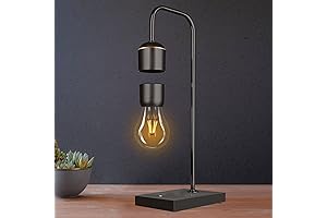 Magnetic Levitating Light Bulb Table Lamp