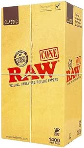 RAW Pre-Rolled Cone 1400 Pack (King Size)