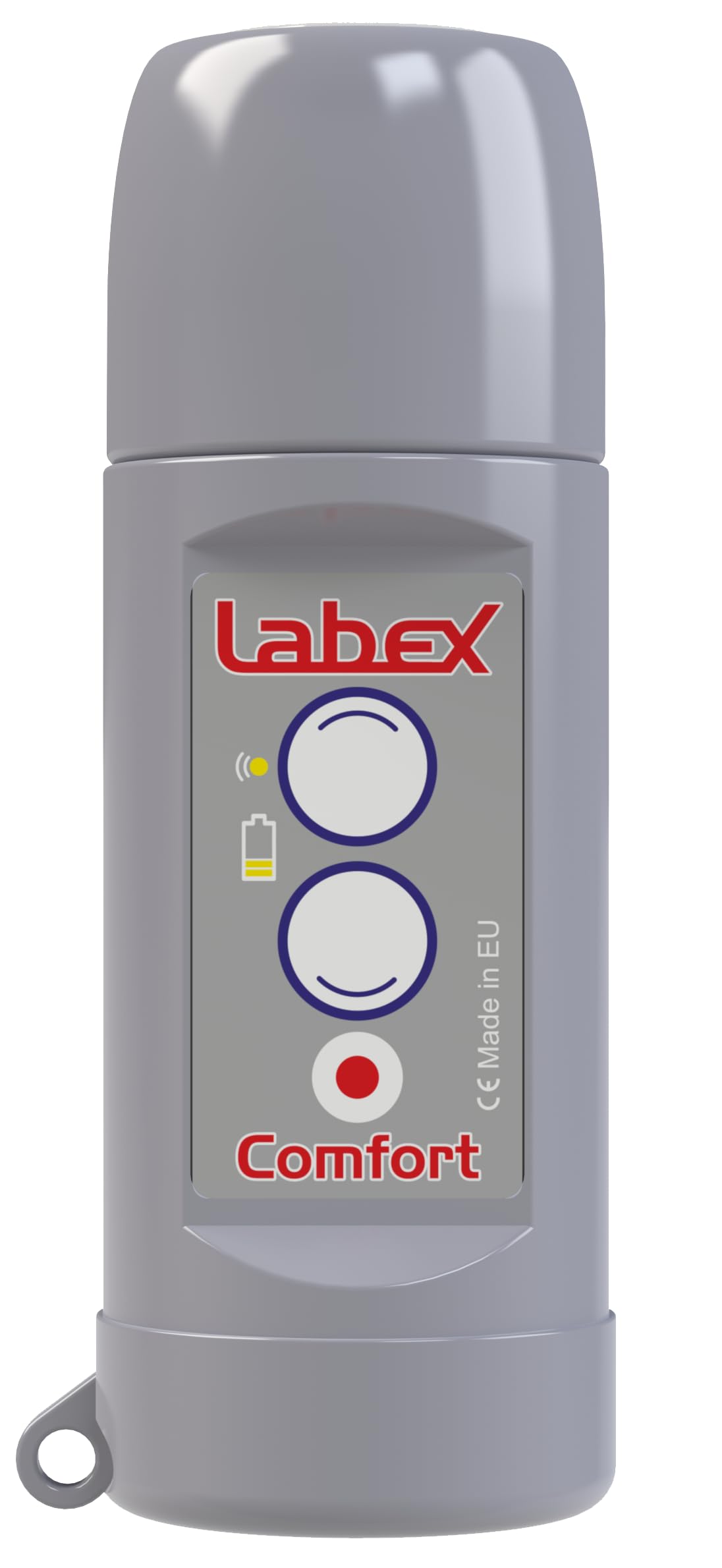 Comfort Electrolarynx, Electronic Speaking Device for Laryngectomees, Artificial Larynx by Labex (Extended Functionality & Two Adjustable Talk Buttons) (Gray)