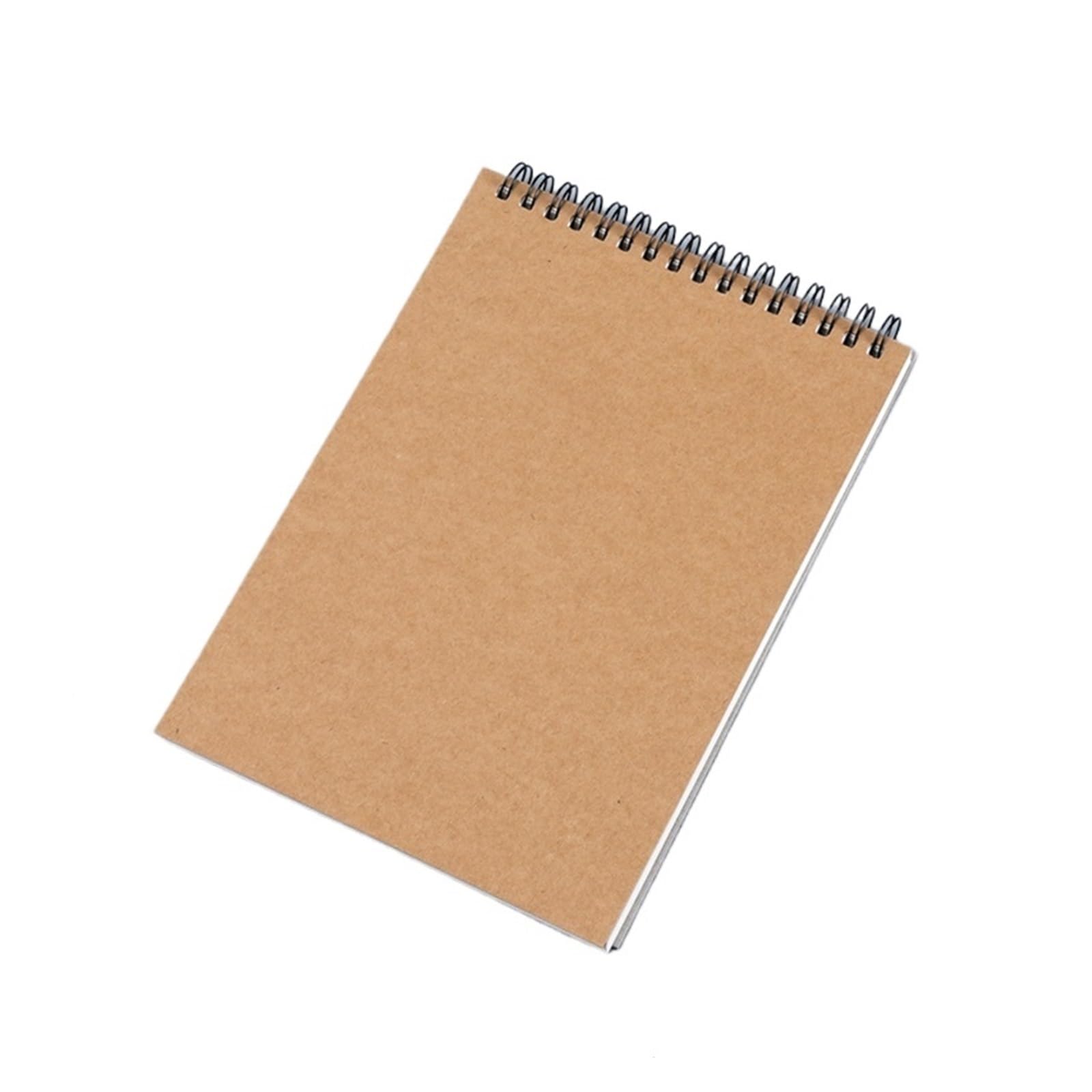 Carnet de croquis à spirales A5 protecteur à couverture rigide contre les pages cornées