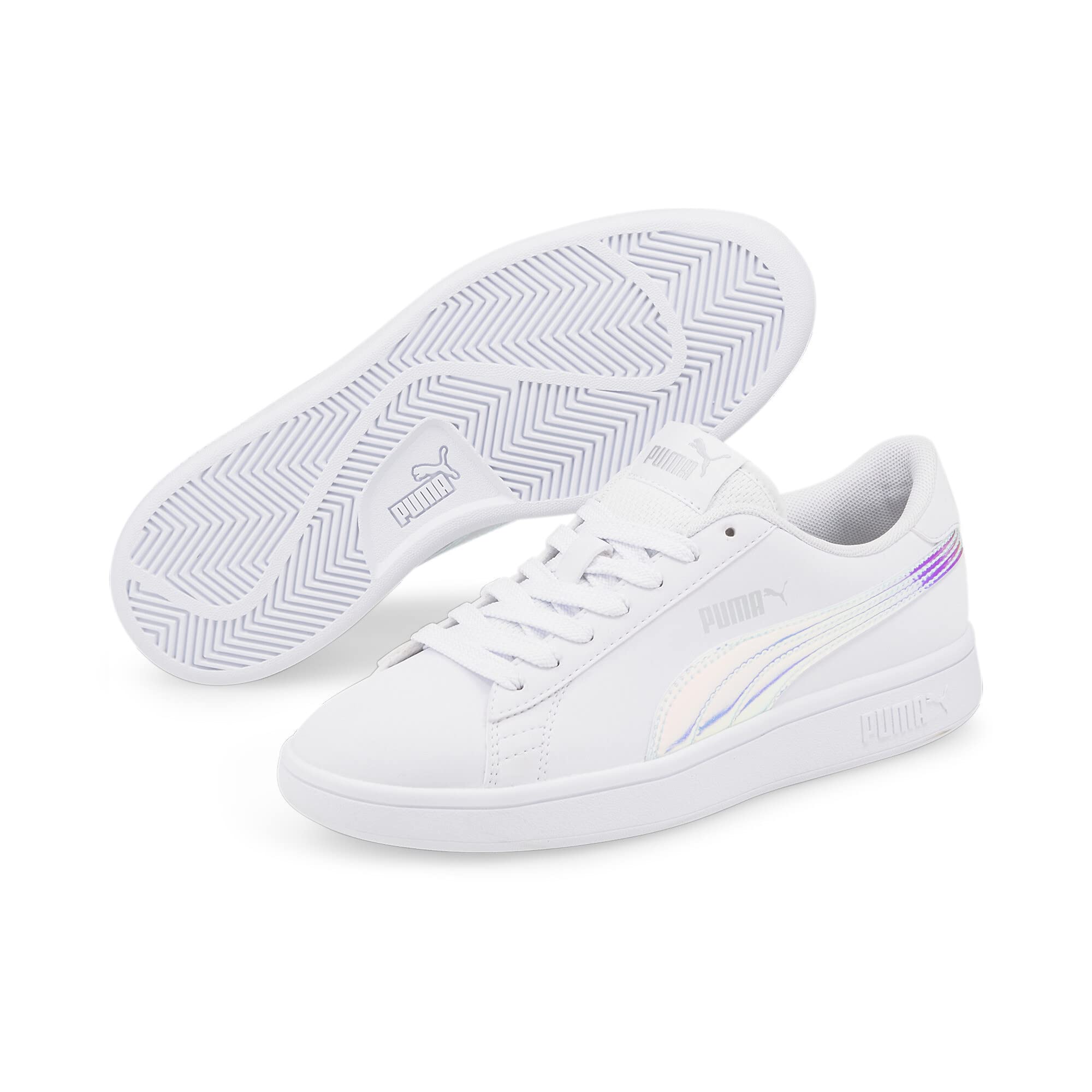 PUMA Smash V2 Holo Jr, Botas Niñas