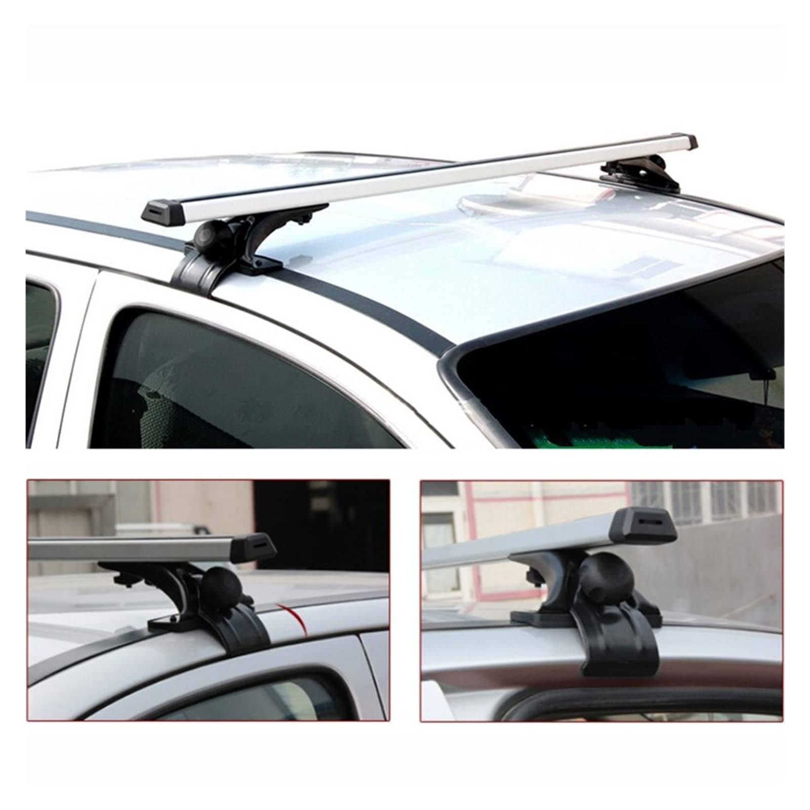 THULE 激し スーリー ベースキャリア(ルーフレールなしプラドに使用 