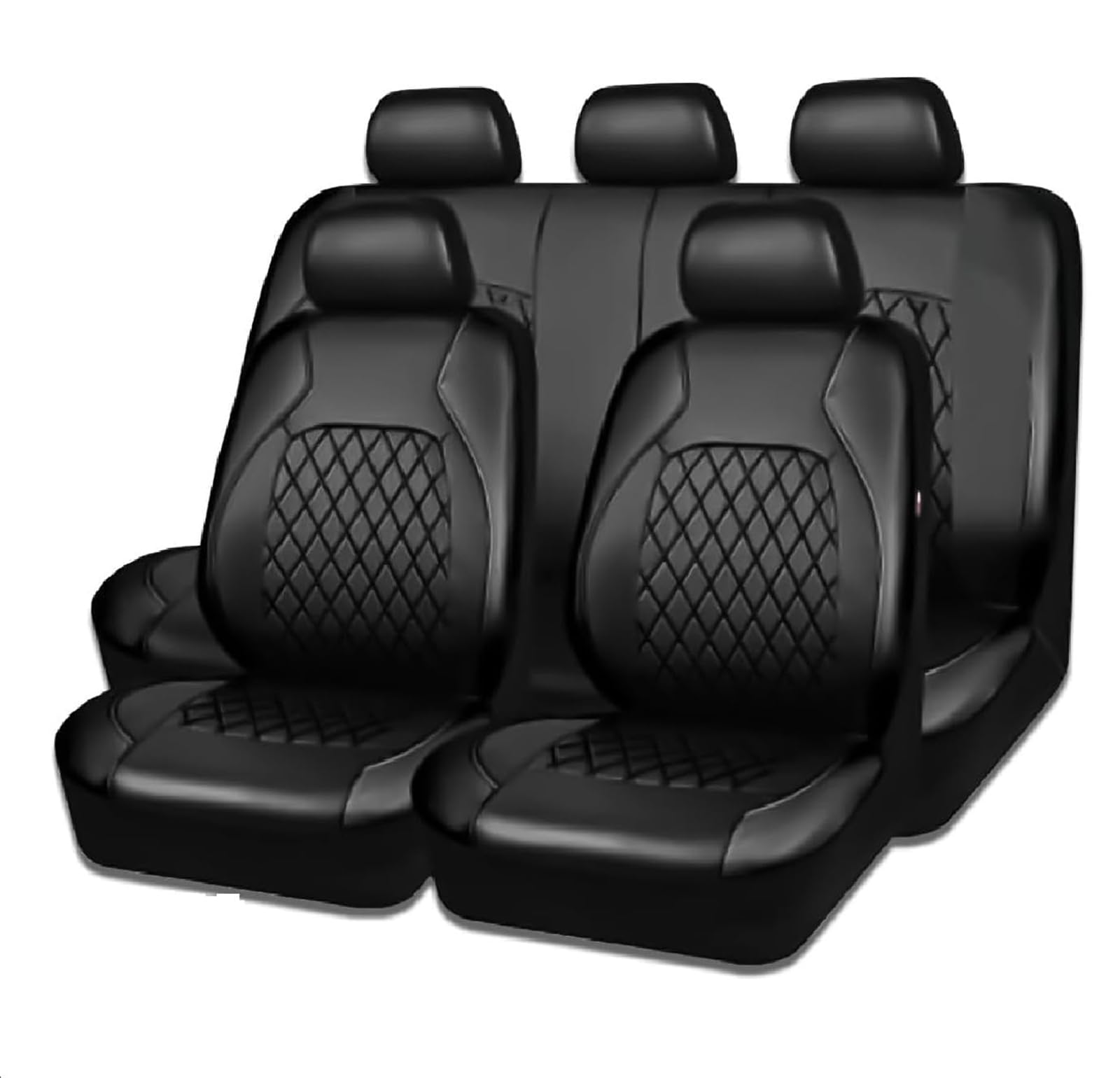 Housses de siège de voiture pour Mitsubishi Eclipse Cross 2017-2025 en cuir imperméable