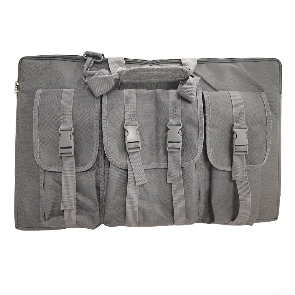 Estuche rígido para kit Starlink, bolsa de almacenamiento de viaje impermeable, protección de antena, equipo al aire libre, tela Oxford, camuflaje gris (gris)