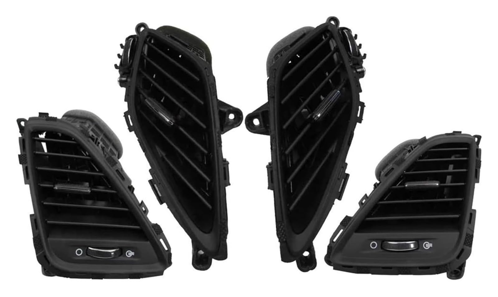 Fangziqf One Color Air Conditioning Outlet Vent For Hyundai For Azera For Grandeur 2011-2015 Dashboard Air Conditioning Outlet Center Console Ventilation Vent(A Set 4Pcs)