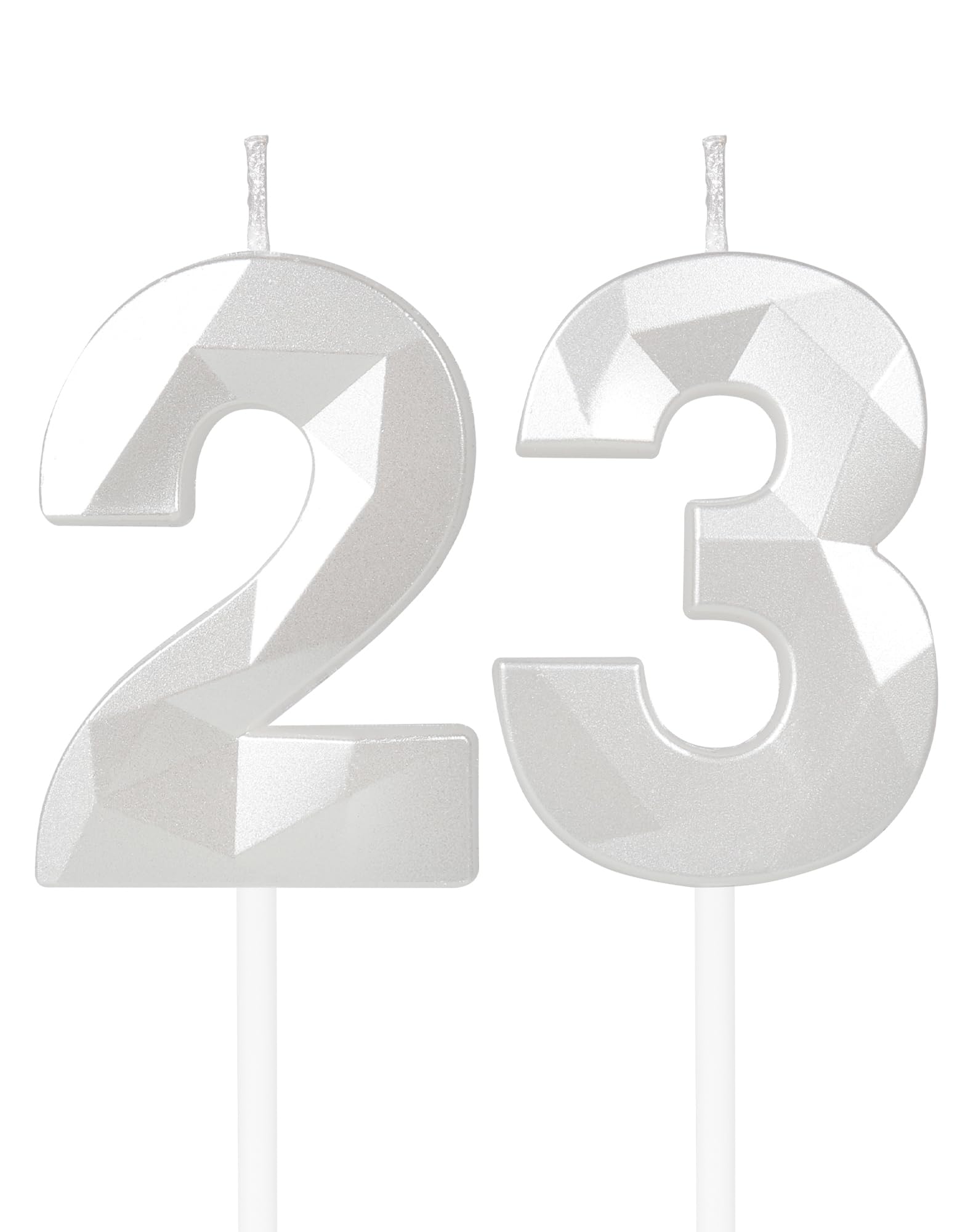 Royal Blue 13th Birthday Candles, 3D Number 13 Candle for Cake, Boy Girl 13th Birthday Decorations,Sapphire Candle Topper Blue Cake Decorations for Birthday Party Wedding Anniversary Supplies — view 293
