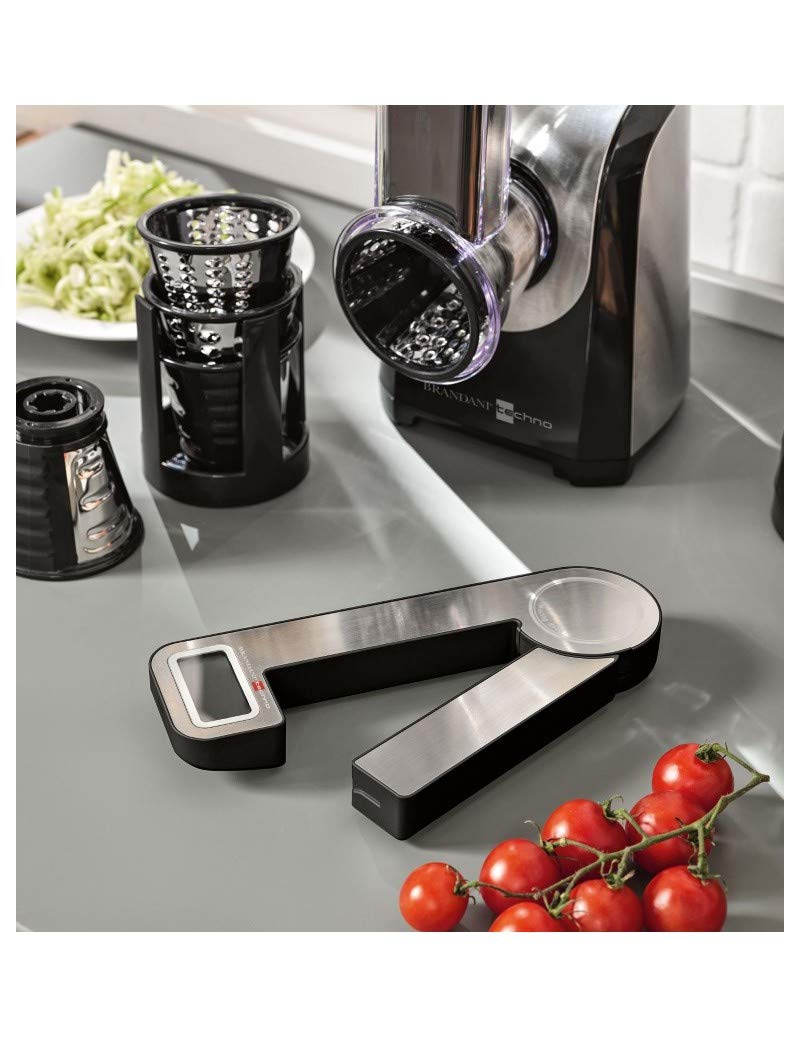 Bilancia digitale autoricaricabile Techno collection inox